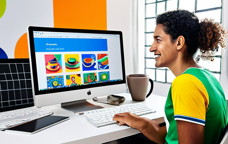 Visual Storytelling in the Digital Age**

"A graphic designer working on a vibrant social media campaign for a Brazilian coffee brand, using a modern computer in a bright, collaborative workspace. The design incorporates iconic imagery of Rio de Janeiro and the vibrant colors of Carnaval. Fully clothed, appropriate attire, safe for work, perfect anatomy, natural proportions, professional digital art, high quality, family-friendly, clear focus, showcasing the power of visual communication."

**