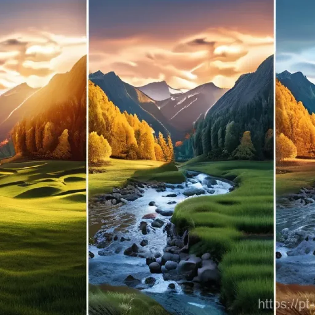 미디어학 석사과정 - Here are three detailed image prompts in English, following your guidelines: