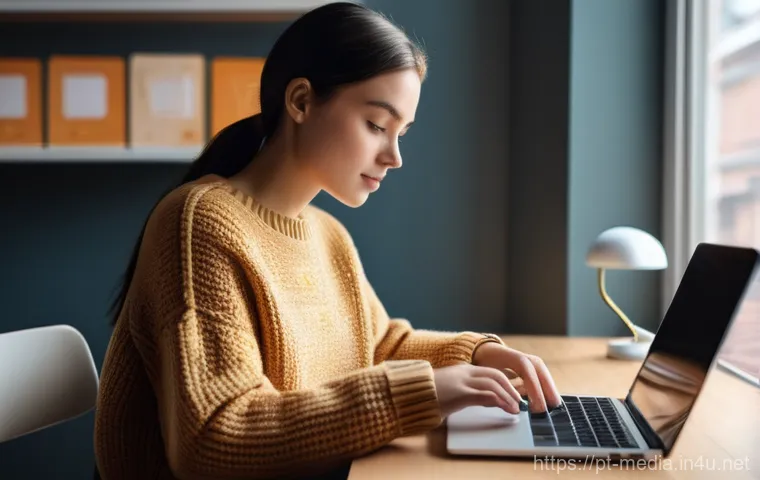 미디어와 시민 사회 - **Prompt 1: The Engaged Digital Citizen**
"A young adult woman, dressed in modern, casual attir...